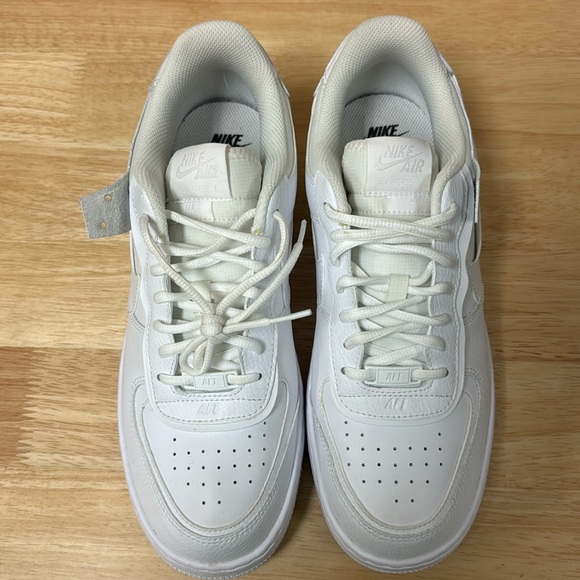 Nike Air Force 1 Shadow — WHITE — Women’s 11.5, Men’s 10 - Picture 2 of 9